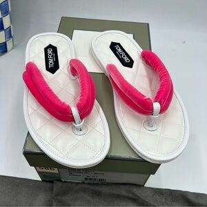 Women’s tom Ford flip-flop sandals size 39.5 made in Italy